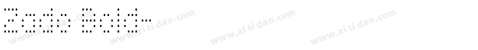 Zado Bold字体转换